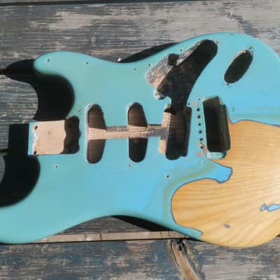 USA Fender Stratocaster ash body 2,4kg, 1980 1979 1981 1982 image 4
