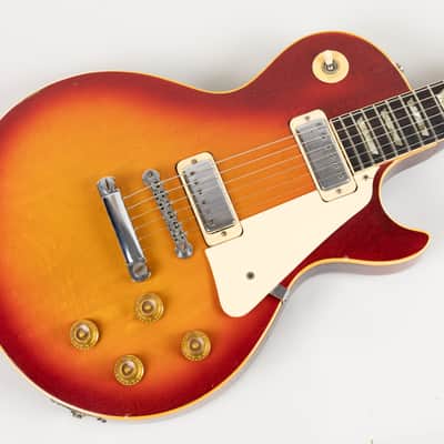 1974 Gibson Les Paul Deluxe, Cherry Sunburst image 7