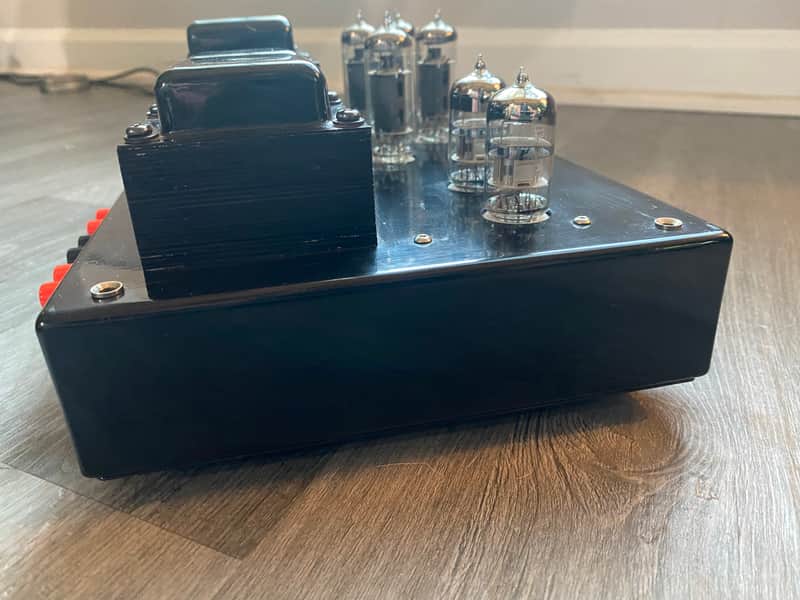 Chorale ST-6P1 stereo tube amplifier 2000's - Black Hi-Fi phono