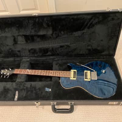 PRS Single cut 10 top whale blue image 10