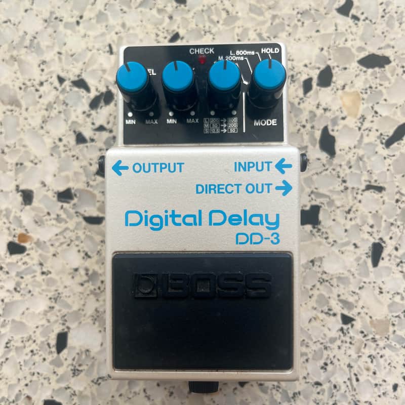 Boss DD3 Digital Delay 1980's Long Chip image 1