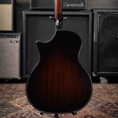Taylor Next Generation Builder's Edition 324ce Grand Auditorium Acoustic/Electric Guitar - Kona Burst with Hardshell Case image 7