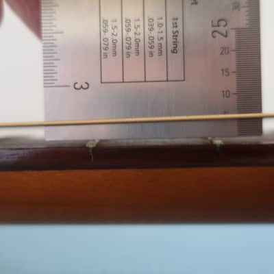 Vintage 1960s Harmony Grand Concert H162 5105 H165 000-18 All Mahogany Guitar Playable Project High Action At 12th Beautiful Condition Restoration Candidate Nice Patina Very Clean image 18