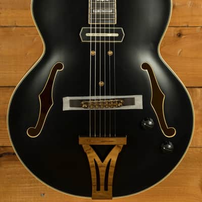 Ibanez PM3C Pat Metheny Hollow Body - Ebony - Black Low Gloss image 1