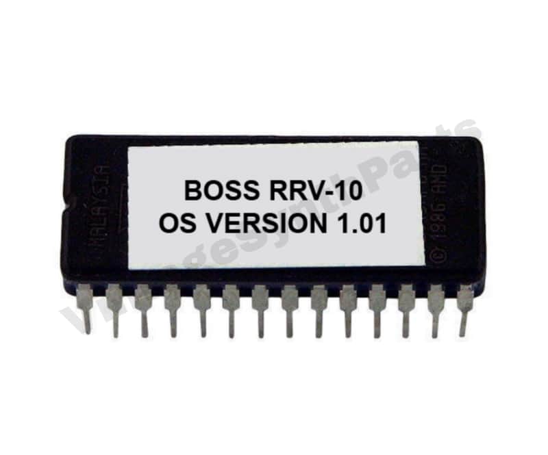 BOSS RRV-10 firmware OS Update software versione 1.01 EPROM Rom RRV10 Chip Ic image 1