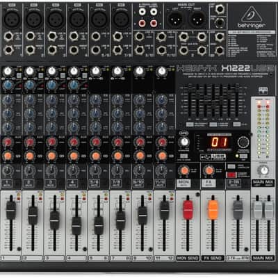 Behringer Xenyx X1222USB Mixer image 2