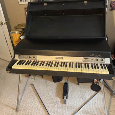 1976 Fender Rhodes Mark I Stage Piano (73-Key) — Special Factory Stereo Output-Janus I image 7