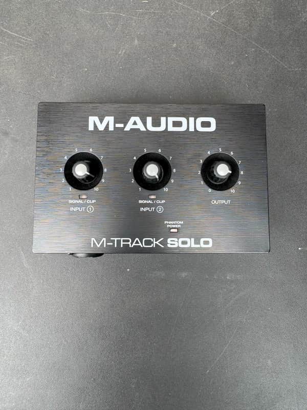 M-Audio M-Track Solo USB Audio Interface