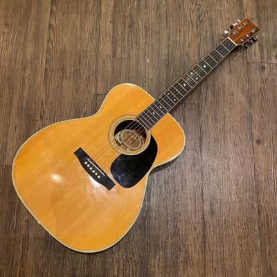 Aria F-250 Acoustic Guitar 1970s Made in Japan -GrunSound-x035