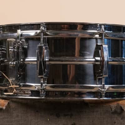 1968 Ludwig 5x14 Supraphonic LM400 Snare Drum image 5