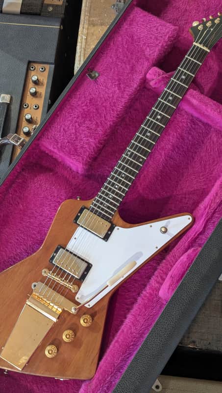 Gibson Explorer 1978 - Natural Mahogany image 1