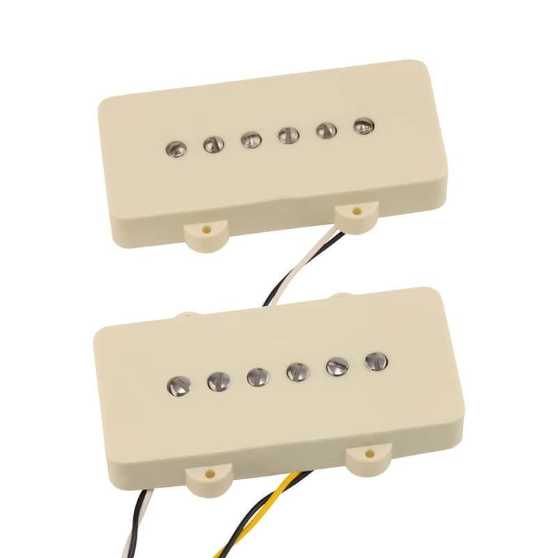 Fender Cunife Cobalt Chrome Jazzmaster Pickup Set 0992374000 image 1