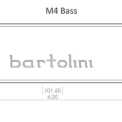 Bartolini M45C-B 5 String M4 Soapbar Dual Coil neck pickup (EMG 40 shape) image 2