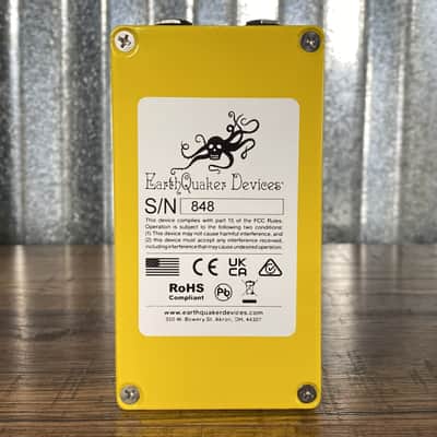Earthquaker Devices EQD Blumes Bass Overdrive Effect Pedal image 6