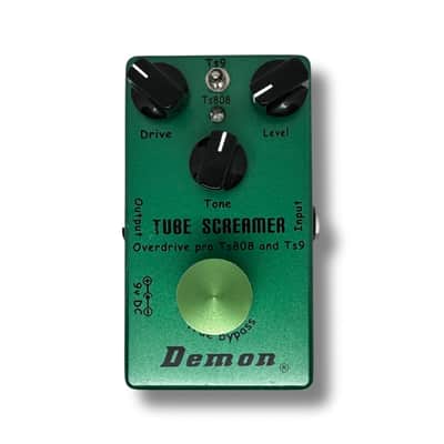 Demon Tube Screamer Distortion Pedal - Ibanez Clone - EXCELLENT! image 1