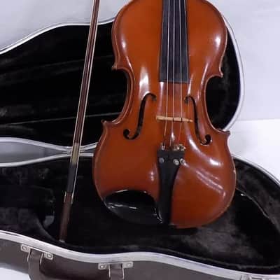 Lewis Model 100 sized 4/4 violin. Germany, Very Good Condition, w/ Case & Bow image 14