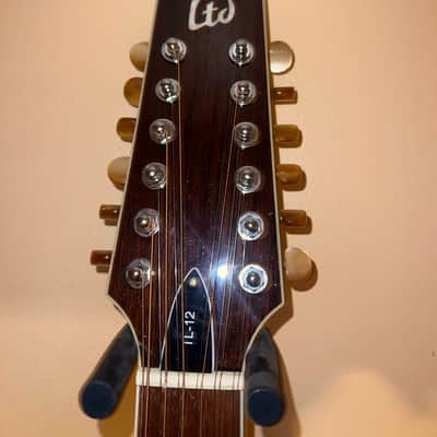 ESP LTD TL-12 with Rosewood Fretboard 2015 - 2017 - Black image 4