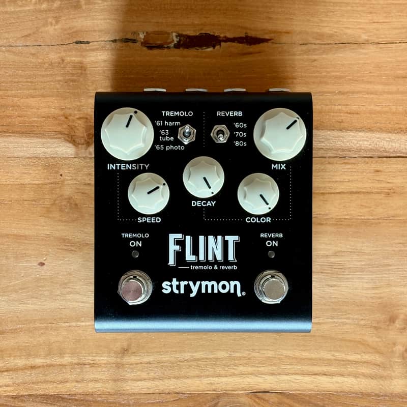 Strymon Flint Reverb and Tremolo V2 2022 - Present - Black image 1