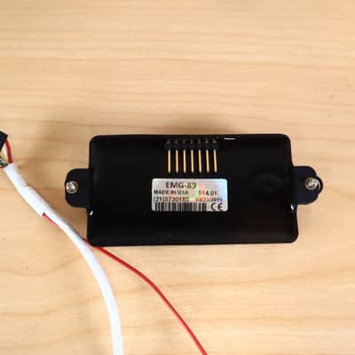 2019 EMG-89 Humbucker Dual Mode Pickup Black image 6