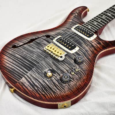 PRS Guitars 40th Anniversary Custom 24-08 Semi-Hollow LTD - Charcoal Cherry Burst image 8