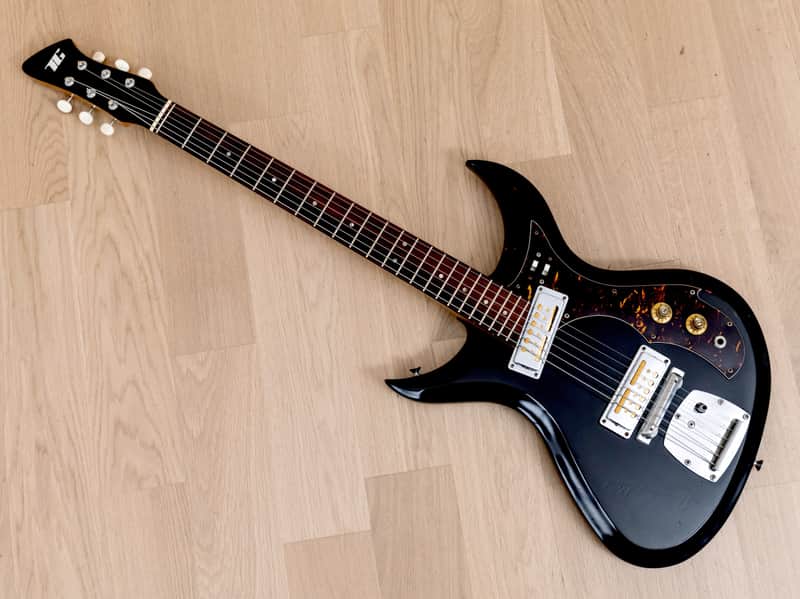 1960s Tokai Gakki Hummingbird Vintage Electric Guitar Black w