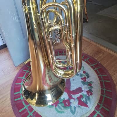 Schiller Frankfurt Elite 3/4ths CC piston tuba 2025 - Lacquer over brass image 5