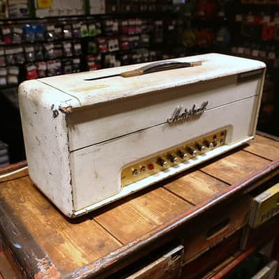 Marshall JMP 1959 Super Lead 2-Channel 100-Watt Guitar Amp Head 1967 - 1975 - Black image 3