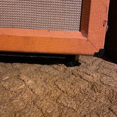 Orange 4 X 12 - Original Celestion Speakers 2000 - Original Tolex and Grill Cover image 5