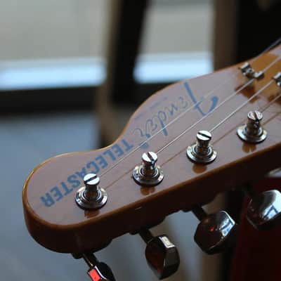 FENDER Stories Collection Mike Campbell Red Dog Telecaster, Maple Fingerboard, Red Dog Red, HARDCARE, 3, 90 KG image 10