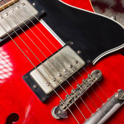 Gibson Custom Shop ES-335 Block Reissue 2010 - Antique Faded Cherry VOS #CS051722 Second Hand image 8