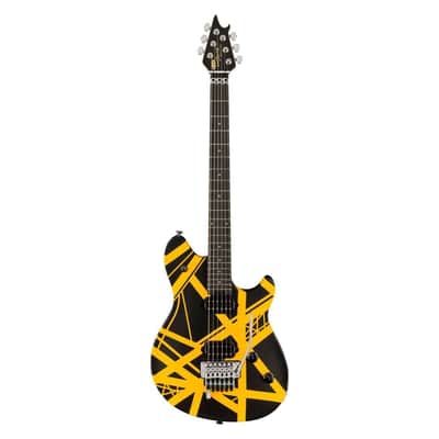 EVH Wolfgang Special Striped Electric Guitar -  Black and Yellow
