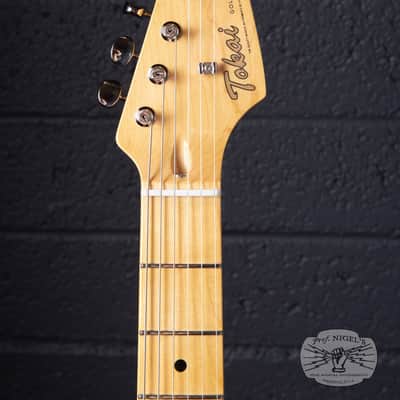 Tokai AST-423 Goldstar HSS Shell Pink MIJ Ash Body Maple Neck image 11