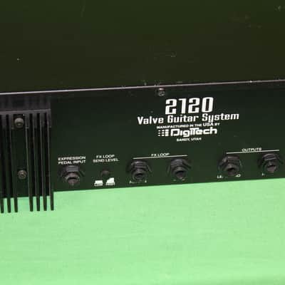 Digitech 2120 Artist Valve Guitar System Rack Preamp Multiffekt image 9