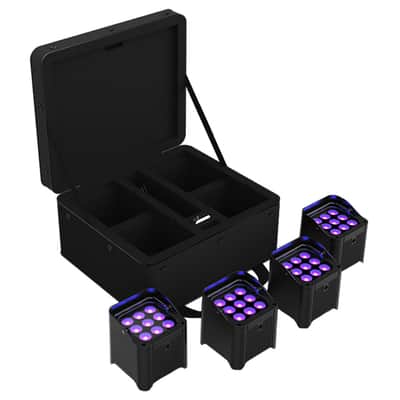 CHAUVET DJ Freedom Par H9 IP X4 90W Hex RGBAWUV Wireless/Battery LED Wash Light image 1