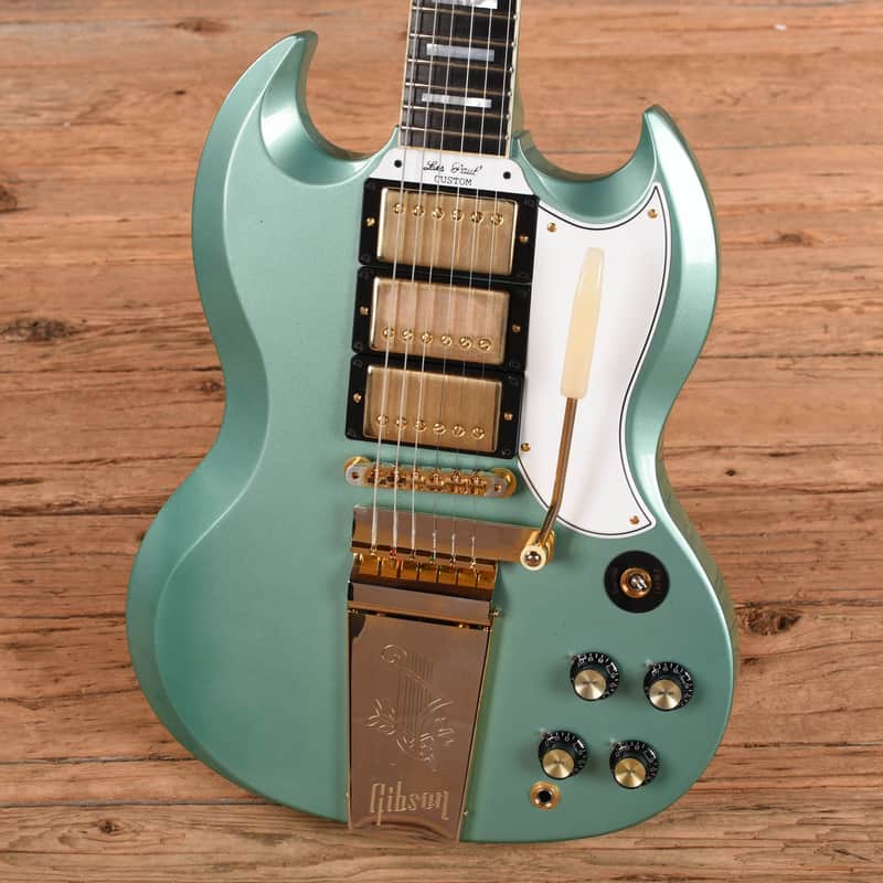 Gibson Custom '63 SG Custom VOS Inverness Green 2023