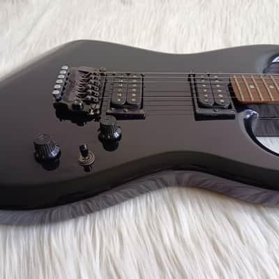 Fender ST-535 Contemporary Boxer Series Stratocaster HH 1985 - Black image 3