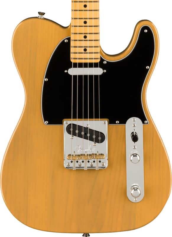 Fender American Professional II Telecaster Electric Guitar - Butterscotch Blonde image 1