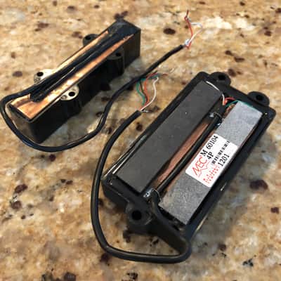 MEC J + MM (Jazz + Music Man) Pickup Set from a 4-string Warwick Custom Shop Streamer Jazzman Bass image 5