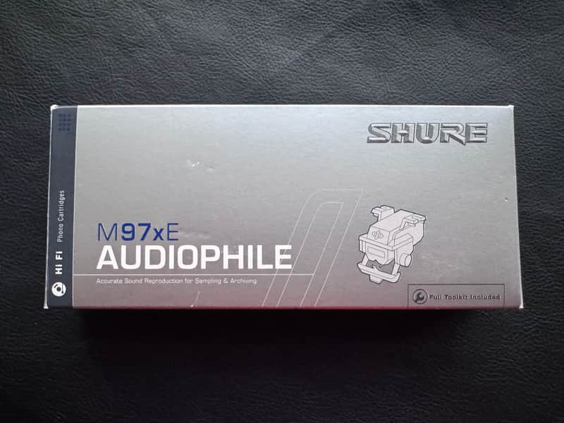 Shure M97XE Audiophile Moving Magnet (MM) Phono Cartridge with N97xE Stylus in box image 1