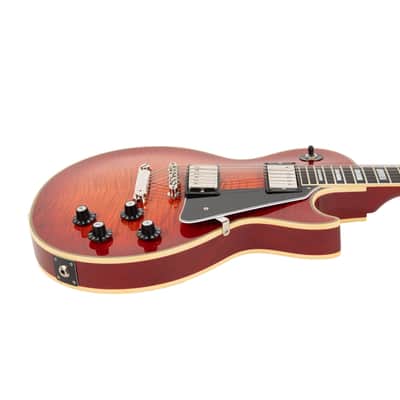 Used Gibson Custom 1968 Les Paul Custom Figured - Fire Mist Gloss image 5