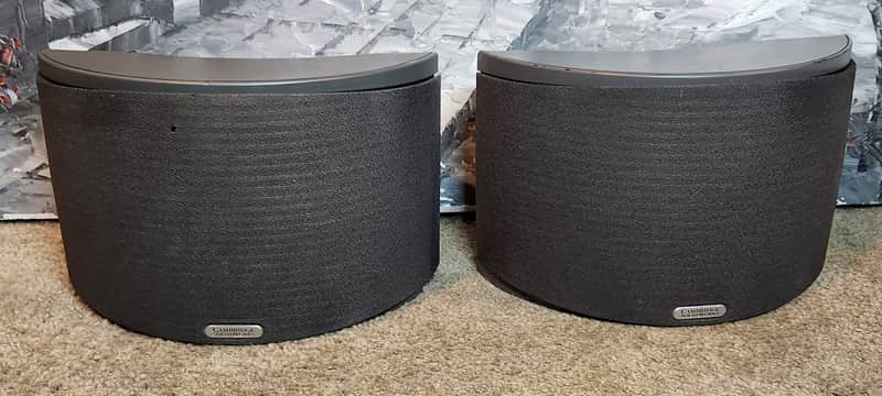 Cambridge Soundworks Cambridge SoundWorks S300-way 3 way 4-driver multipole surround loudspeakers 90s - Black image 1