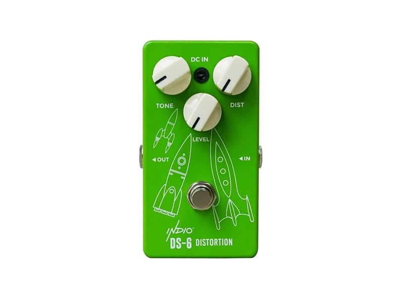 Monoprice DS-6 True Bypass Distortion Guitar Effect Pedal - Indio Series image 1