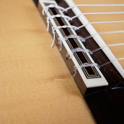 Mitsuru Tamura No. 1500 Classical Concert Guitar MIJ 1978 Natural w/ Hard Case image 9