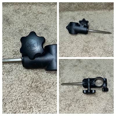 Yamaha TP65S Electronic Drum Pad Triple Zone w/ Cable and Mounting Clamp image 9