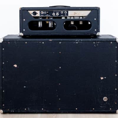 1964 Fender Bassman Black Panel Piggyback Vintage Tube Amp Pre-CBS AA864 Circuit image 8