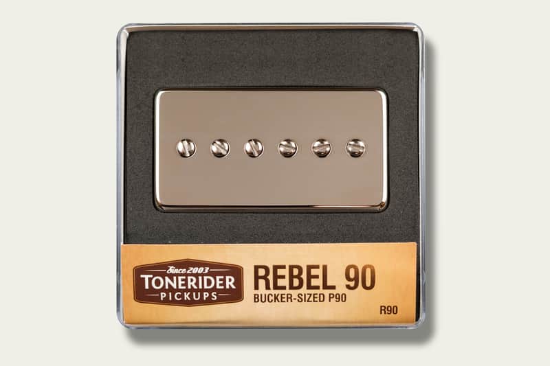 Tonerider Rebel 90 Bucker-sized P90 Neck Pickup Nickel image 1
