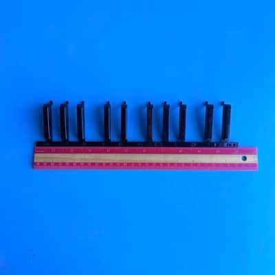 CASIO MT-240 Vintage Keyboard Replacement Part: Left Black Keys [2 Octaves] image 6