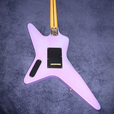 1981-1982 Kramer Voyager Strat Head Megla Purple with OHSC image 7
