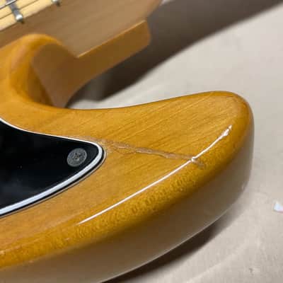 Guild USA SB-602 SB602 Pilot Bass 4-String with Case 1987 Natural image 6