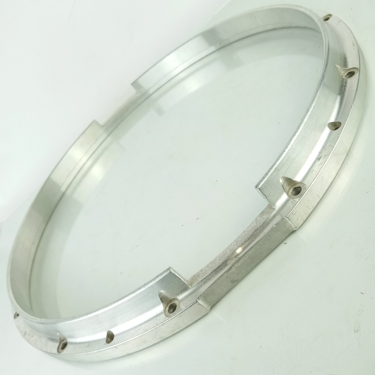 Pearl 14"Die-Cast Resonant 12Lug Snare Drum Rim/Hoop Championship FFX Aluminum01 — main photograph